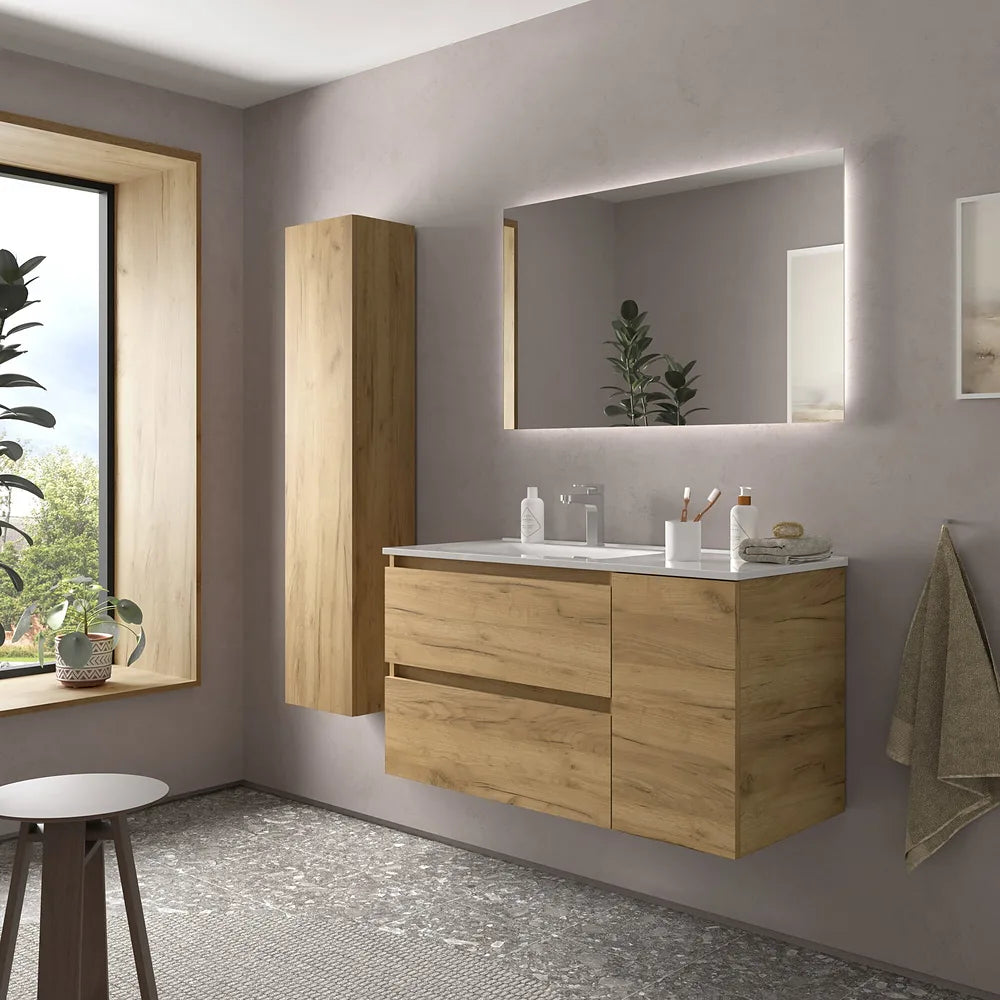 Mueble de Baño con Lavabo Salgar Bequia Plus 90 cm - Vista 2