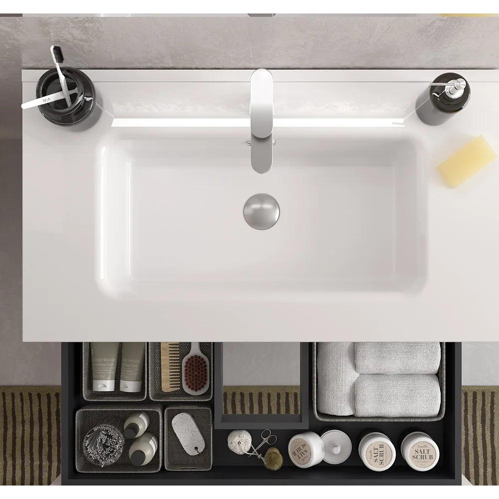 Mueble de Baño con Lavabo Salgar Bequia Plus 90 cm - Vista 4