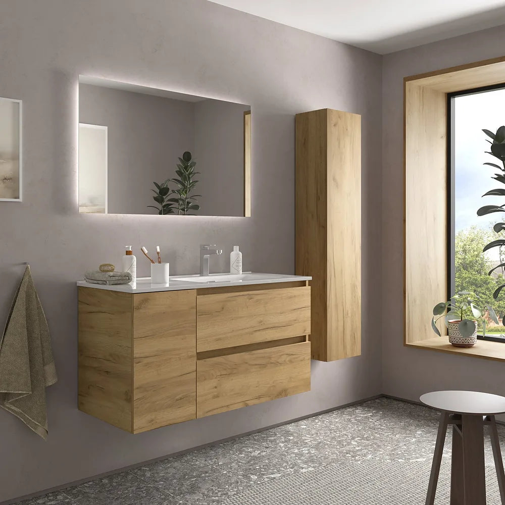 Mueble de Baño con Lavabo Salgar Bequia Plus 100 cm - Vista 2