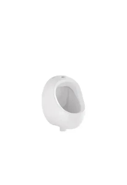 Urinario de porcelana con grifo ECO y sifón blanco para baño moderno RIA de Unisan