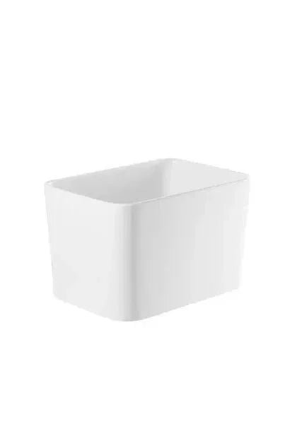 Fregadero rectangular de cerámica blanco para cocina Tribo de Unisan