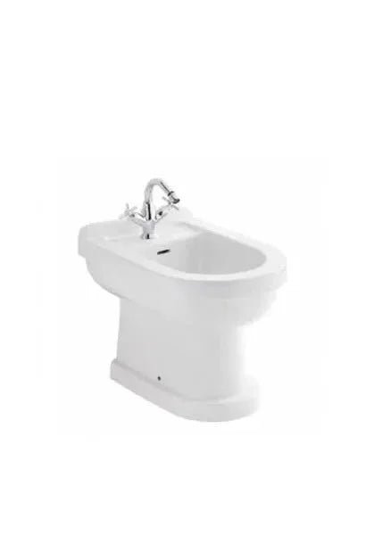 Bidé a suelo 37 cm en vitreous china color blanco Vintage de Unisan