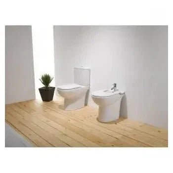 Asiento y tapa para inodoro 43x35 cm color blanco de alta calidad Proget de Unisan 2