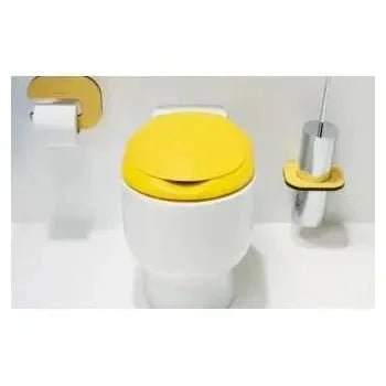 Escobillero de baño 10 cm con acabado en cromo brillante WCKIDS de Unisan 2