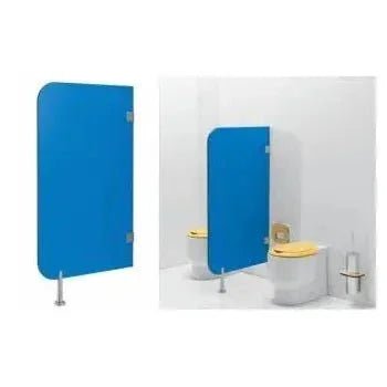 Escobillero de baño 10 cm con acabado en cromo brillante WCKIDS de Unisan 5