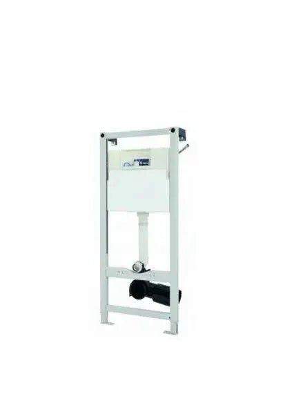 Cisterna empotrada de doble descarga con soporte metálico para inodoro QUADRO de Unisan