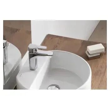 Grifo monomando de lavabo senior de latón con acabado en cromo Advance de Unisan 2