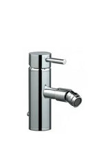 Grifo Monomando de Bidé Tube Unisan - Latón Cromado con Válvula de Desagüe