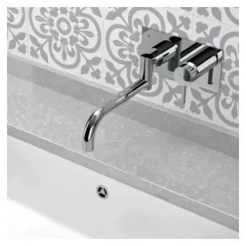 Grifo de cocina monomando empotrable con caño giratorio de alta calidad Tube de Unisan 2