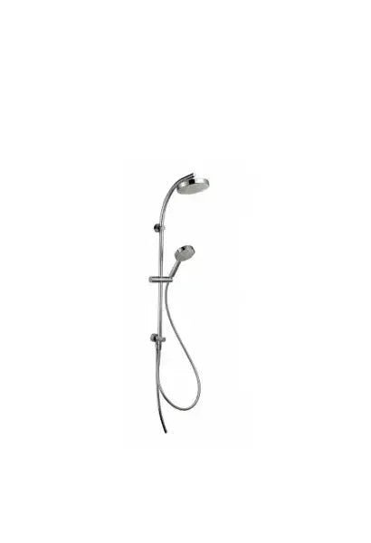 Set de pared para ducha o bañera de latón cromado de alta calidad Face de Unisan