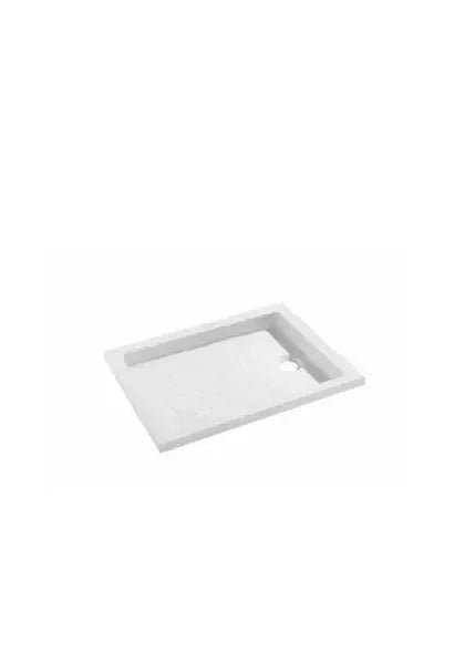 Plato de ducha encastrar 100 cm acrílico blanco calidad premium Strado de Unisan