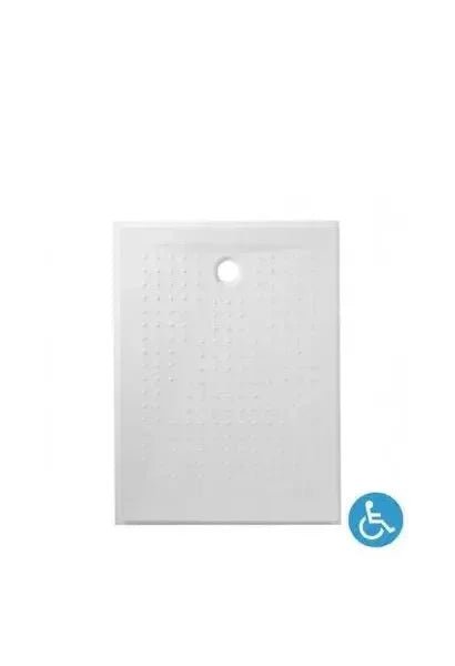 Plato de ducha extraplano 120 cm acrílico color blanco New WCCare de Unisan