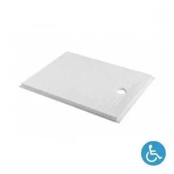 Plato de ducha extraplano 120 cm acrílico color blanco New WCCare de Unisan 3