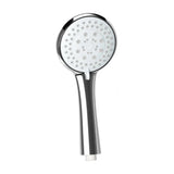 Handheld wide round chrome shower head by Valaz