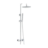 round chrome single-handle shower bar adjustable up to 120 cm Valdivia by Valaz