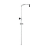 Barre de douche et baignoire réglable de 90 à 150 cm avec une finition chromée et un design moderne de Valaz