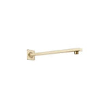 Shower Arm for Wall Mounted Sprayer Square Brushed Gold Finish Valaz