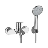 Grifo de bañera ducha monomando cromado Pisuerga de Valaz