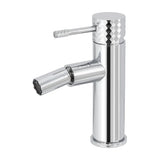 Robinet de bidet monocommande finition poignée luxe chromé Birim de Valaz