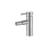 VALAZ Jabalón Grifo de Bidet Redondo Monomando em Latão Acabamento Escovado