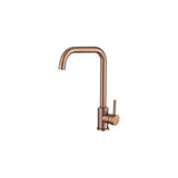 Pink C shaped Rotating Kitchen Faucet with Single Handle Zancara by Valaz