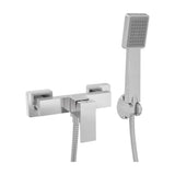 Mitigeur de douche carré monocommande chromé <serie> de Valaz