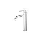 Grifo de lavabo alto monomando de agua fría en latón cromado Ason de Valaz