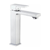Robinet de lavabo haut pour vasque monobloc chromé Vinalopo de Valaz