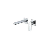 concealed bathroom faucet single handle brass chrome finish Esla by Valaz