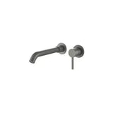 Torneira de lavatório embutida monocomando de 21 cm em latão gun metal Guadiana Valaz