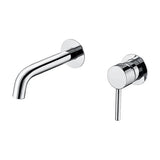 Grifo de lavabo empotrado monomando con caño de 15 cm en cromado Deva de Valaz