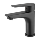 Robinet de lavabo monocommande noir mat Magro de Valaz