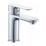 Robinet de lavabo monocommande rond chromé cartouche céramique 35 mm Viar de Valaz