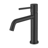 Robinet de lavabo monocommande rond noir mat Ebro de Valaz