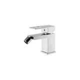 Bidet faucet square chromed brass Guadalete by Valaz