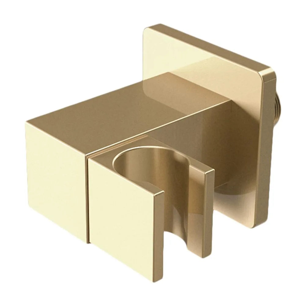 Soporte alcachofa de mano cuadrado inclinable dorado cepillado de Valaz Valaz
