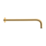 Round wall mount matte gold with PVD protection by Valaz