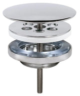 Drain valve for sink without overflow Always open Complementos Tres