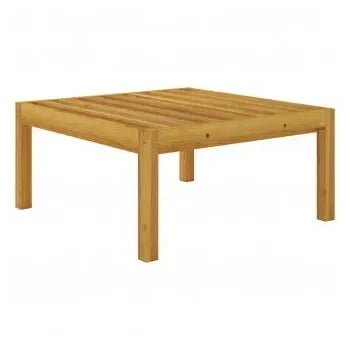Juego de mesa con sofás de 11 piezas y un diseño minimalista tejido en color crema de vidaXL 10