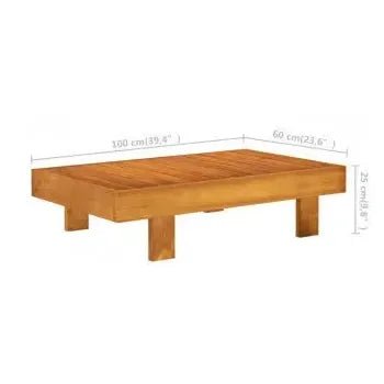 Set de muebles exteriores para el jardín de 9 piezas con cojines color blanco de vidaXL 12