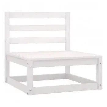 Juego de sofás con un diseño modular y una mesa de centro fabricada en madera maciza de vidaXL 5