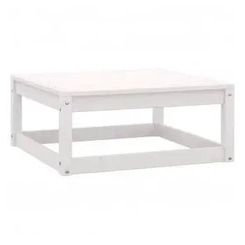 Conjunto de muebles para jardín color blanco con cojines de poliéster antracita de vidaXL 6