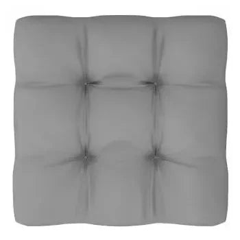 Juego de comedor moderno para el jardín de 11 piezas con cojines color gris de vidaXL 6