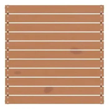 Juego muebles de jardín de 5 piezas fabricadas en madera maciza de pino en color marrón miel de vidaXL 10