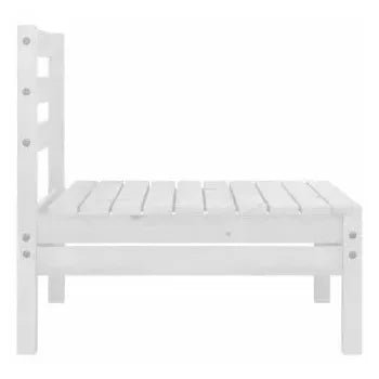 Conjunto mobiliario de 8 sofás para jardín fabricados en madera maciza de pino con acabado en color de vidaXL 8