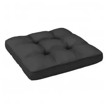 Juego de muebles de 13 piezas para jardín de madera maciza de pino natural y gris antracita de vidaXL 5