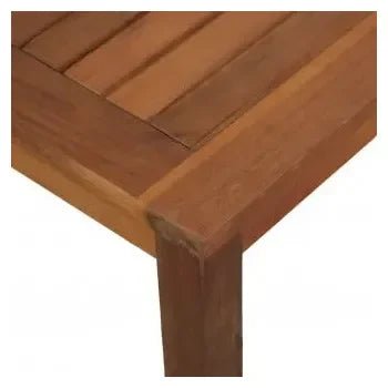Juego de muebles de jardín de mesa de centro de madera y sofás de ratán sintético marrón de vidaXL 8