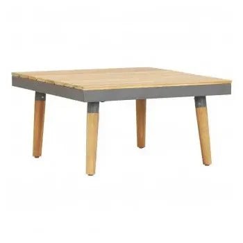 Conjunto de sofá para jardines con un diseño moderno en color marrón y gris de vidaXL 6